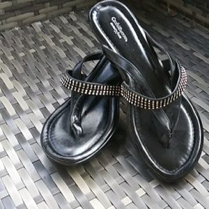 Croft & Barrow wedge memory foam sandals